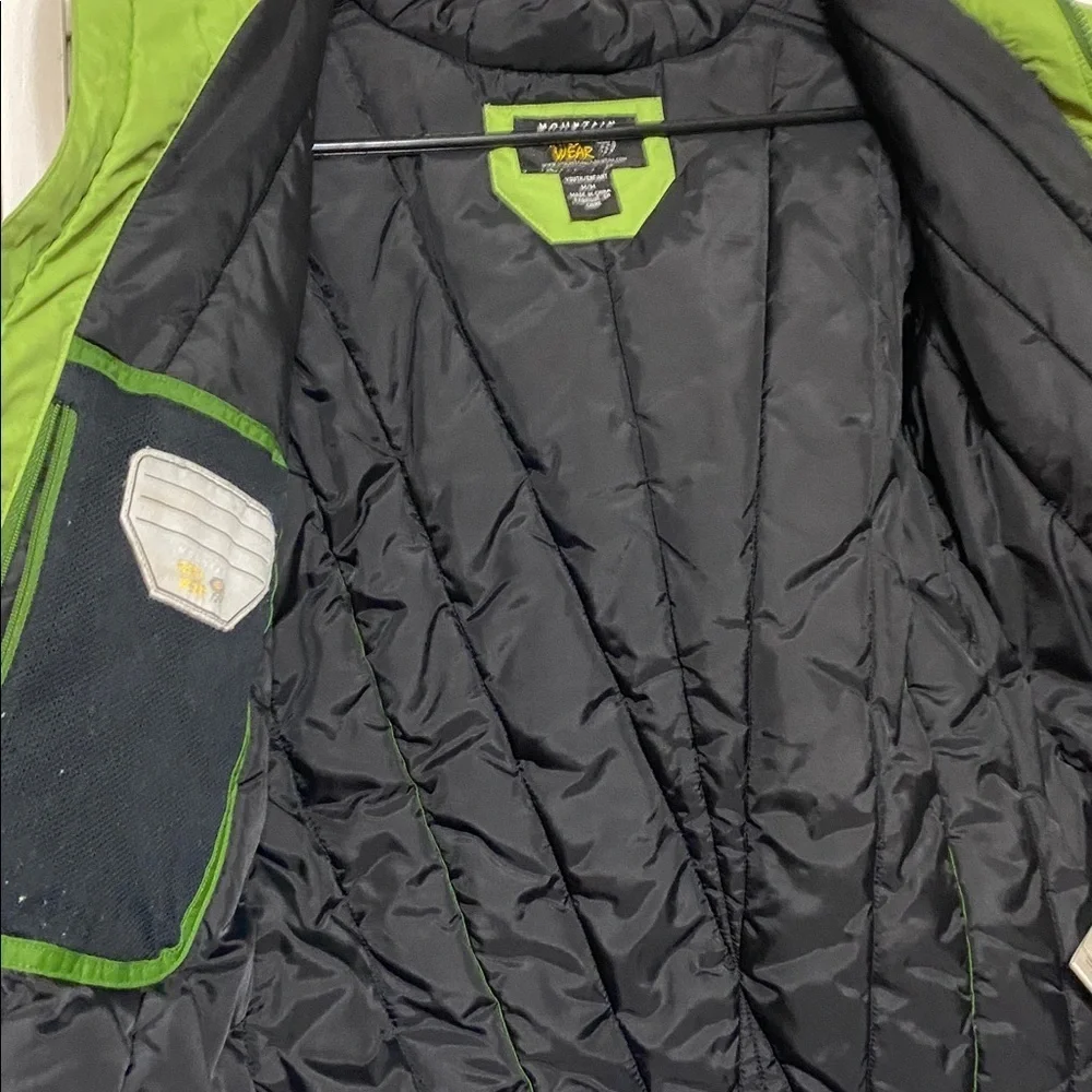 Mountain Hard Wear Green Hoodie Winter Jacket Size Youth M